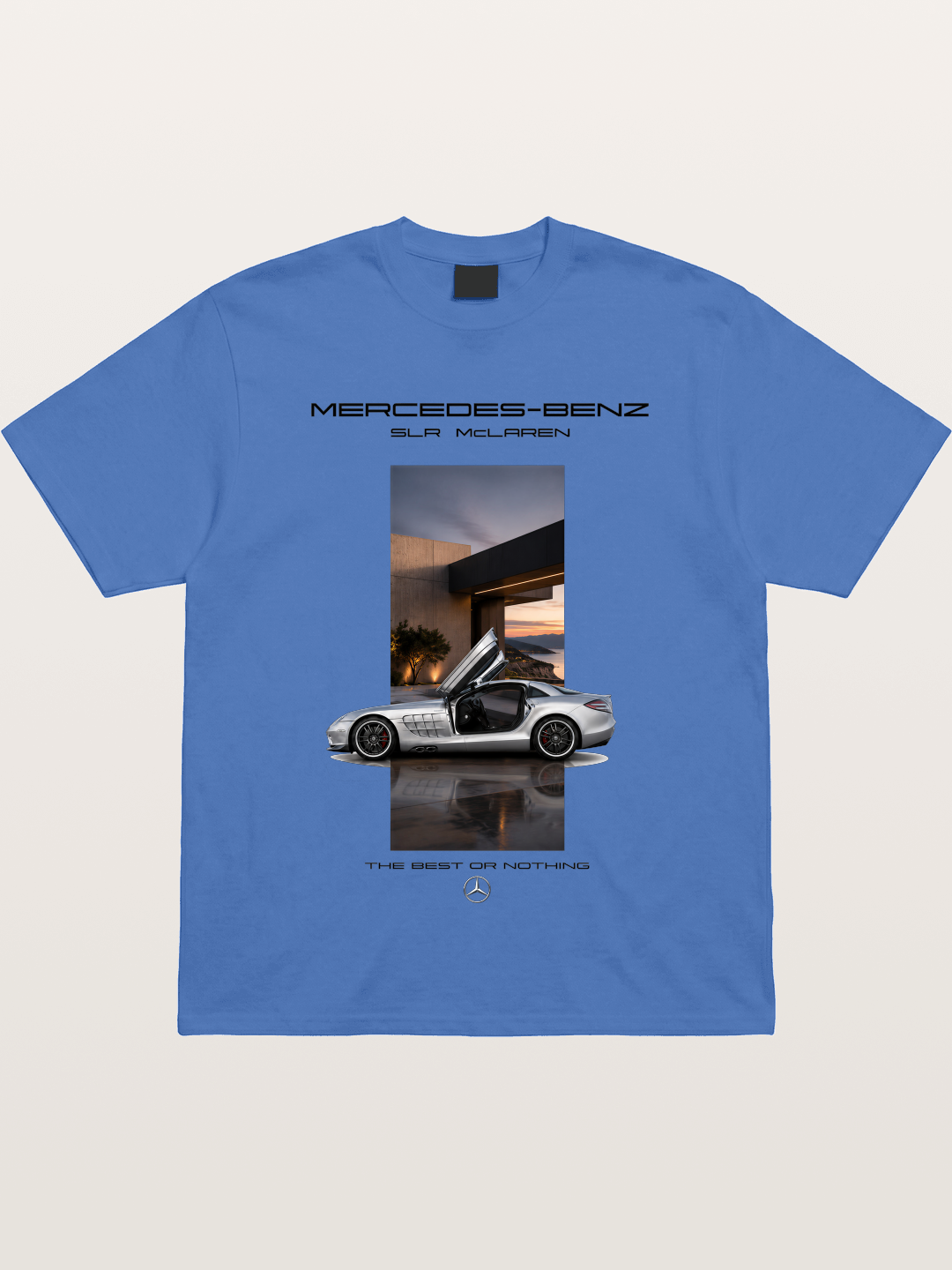 Mercedes SLR McLaren Poster Gildan T-shirt