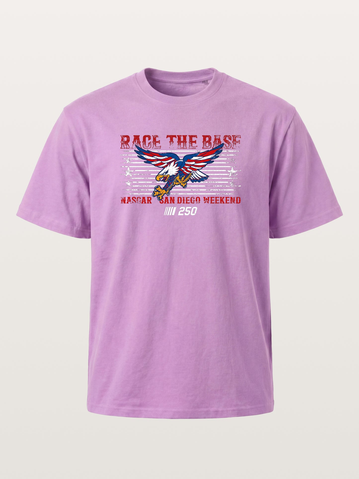 San Diego NASCAR Eagle Patriotic Theme Gildan T-shirt