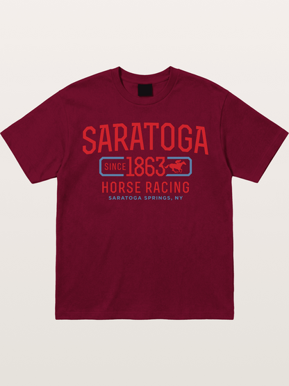 Saratoga Horse Racing Since 1863 Gildan T-shirt