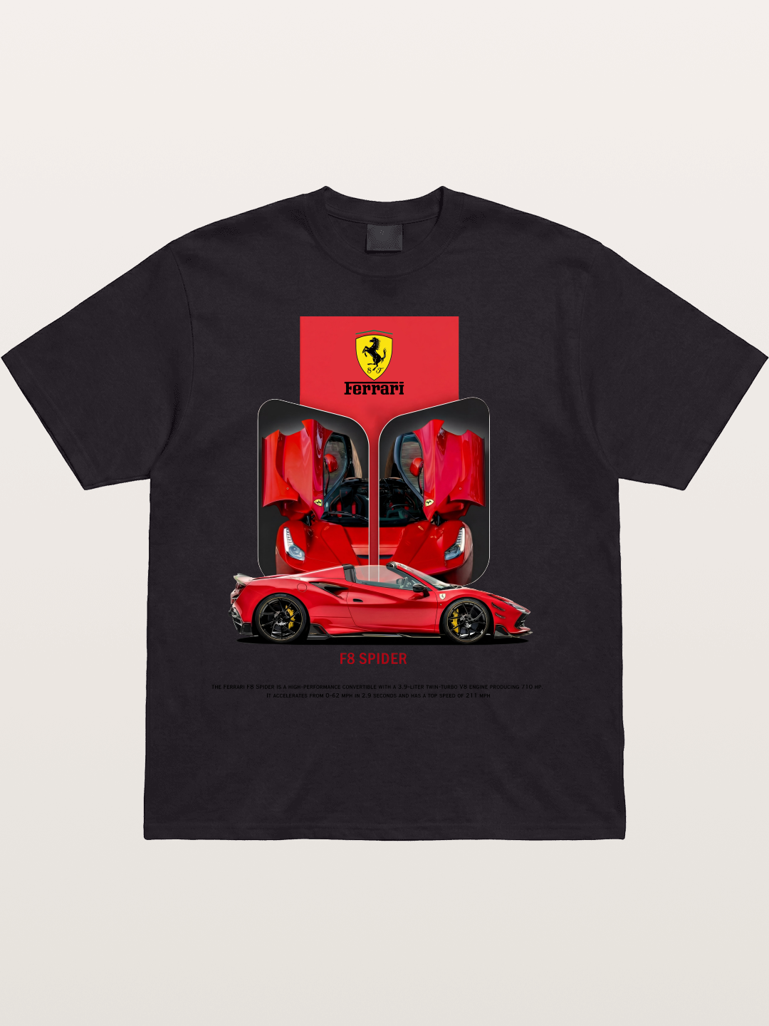 F8 Spider Cotton T-shirt