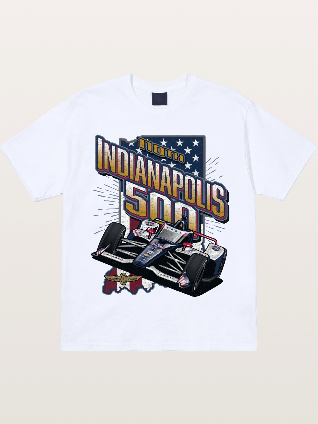 110th Indianapolis 500 Race Car Gildan T-shirt