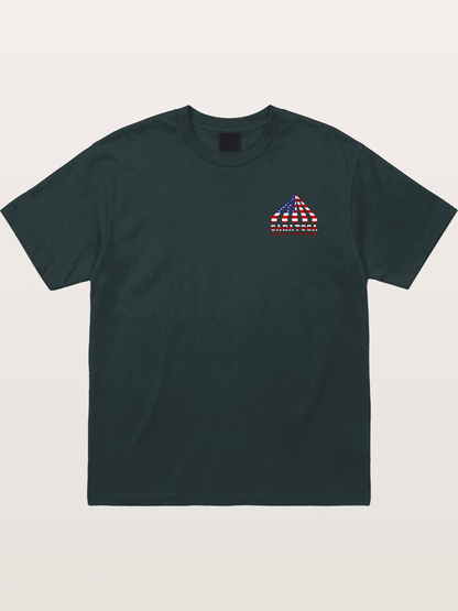 Saratoga Star Spangled Tent Top Gildan T-shirt
