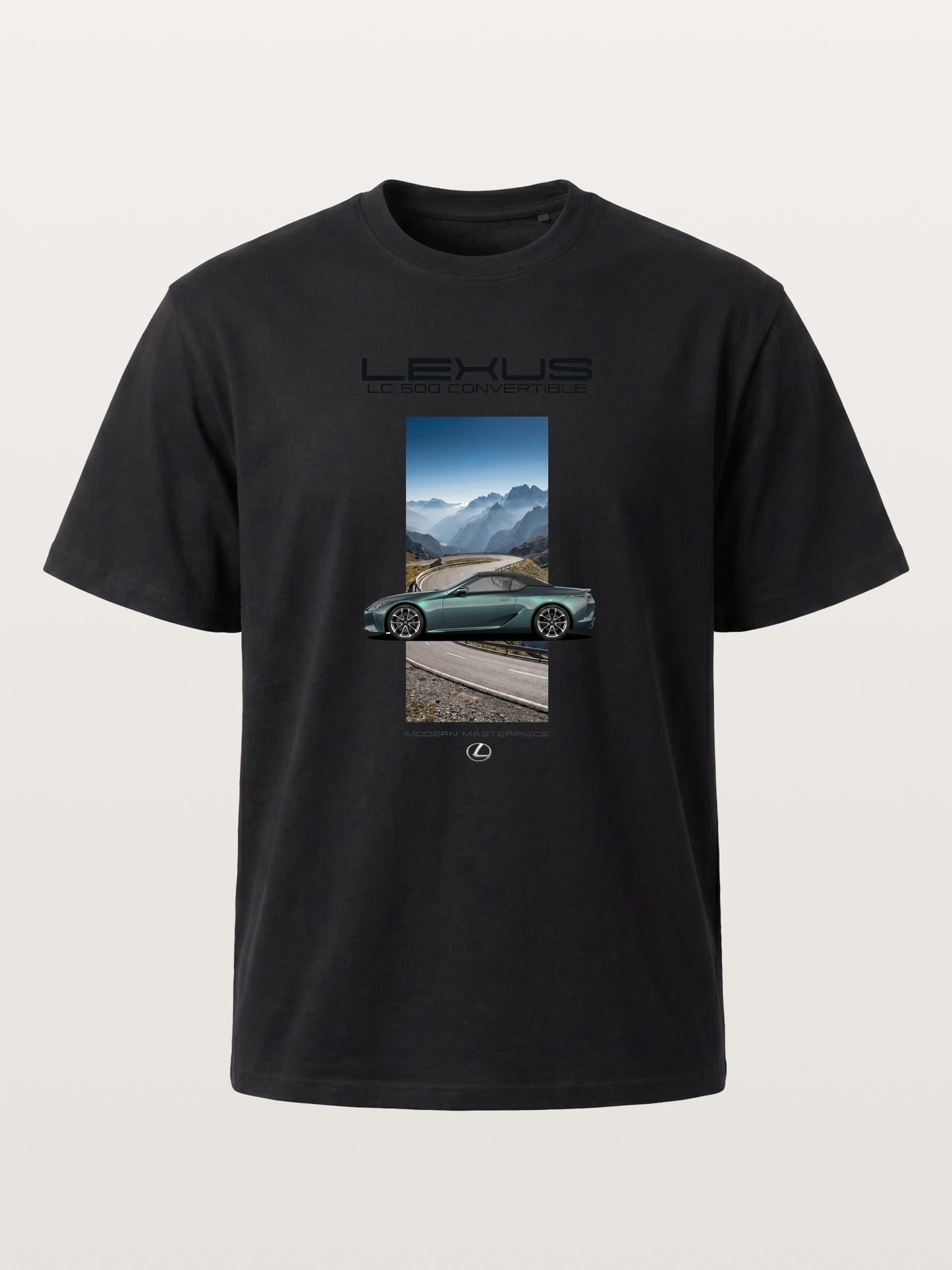 Lexus LC500 Coastal Villa Poster Gildan T-shirt