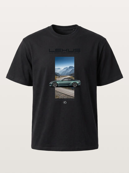 Lexus LC500 Coastal Villa Poster Gildan T-shirt