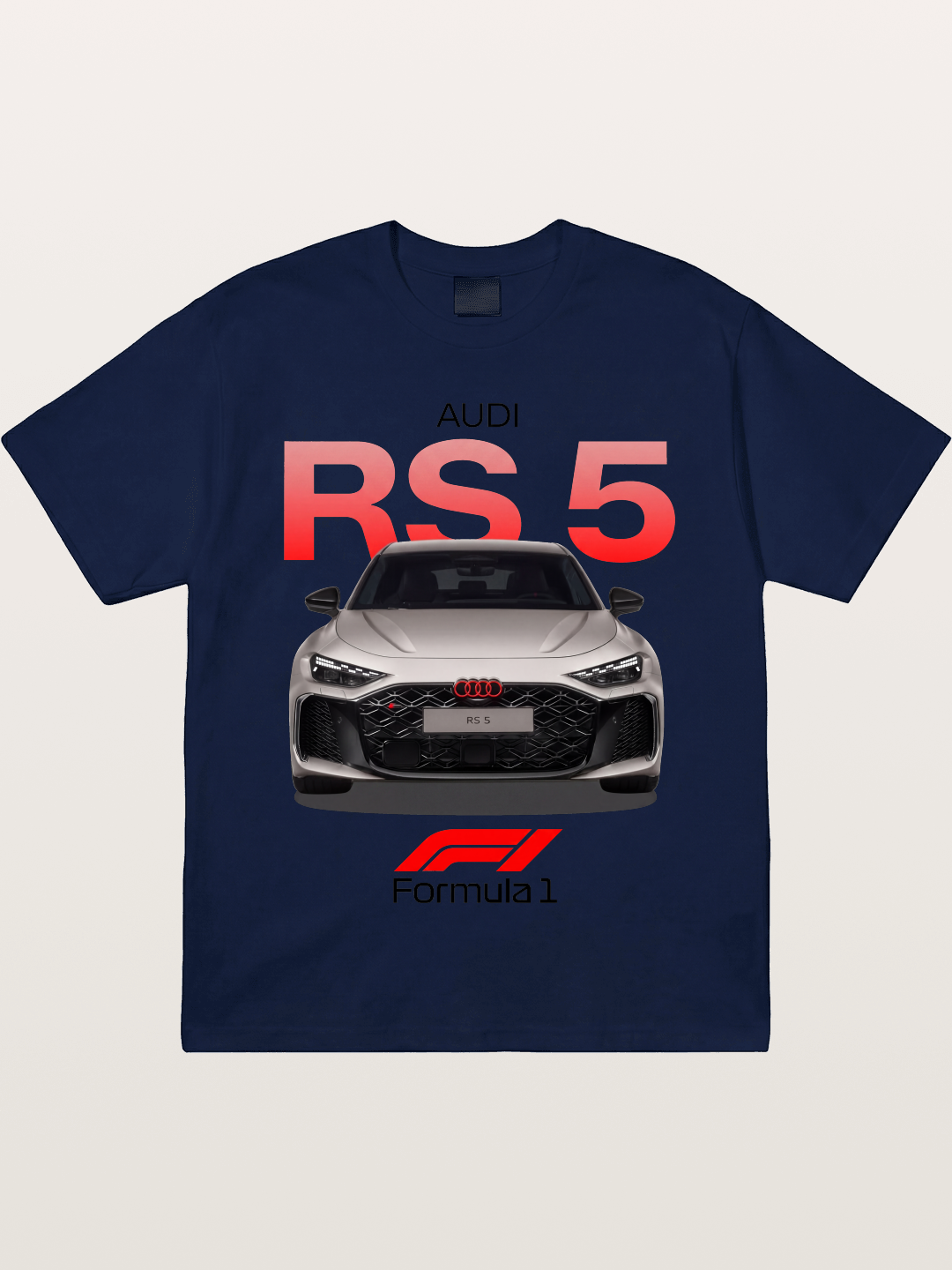 Audi RS5 F1 Inspired Poster Gildan T-shirt