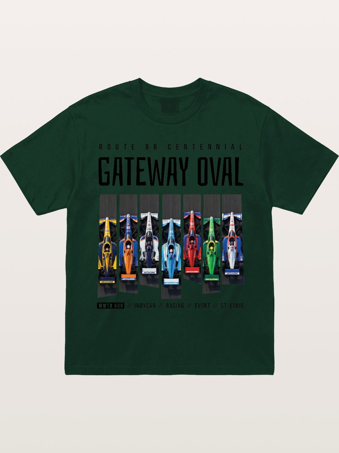 Vertical Grid Gateway Oval Art Gildan T-shirt