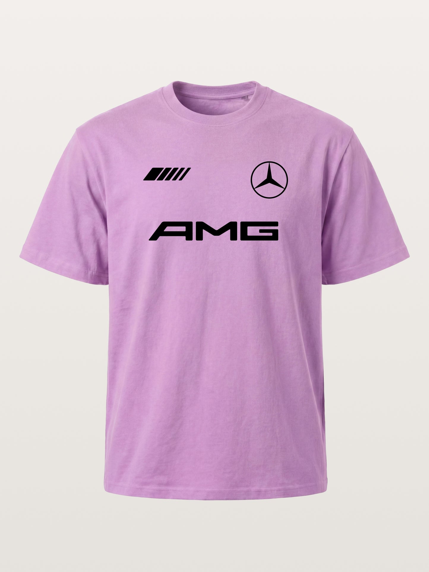 Bold Black AMG With Three Strip Mark Gildan T-shirt