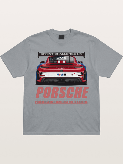 Porsche 911 Sprint Challenge Rear Gildan T-shirt
