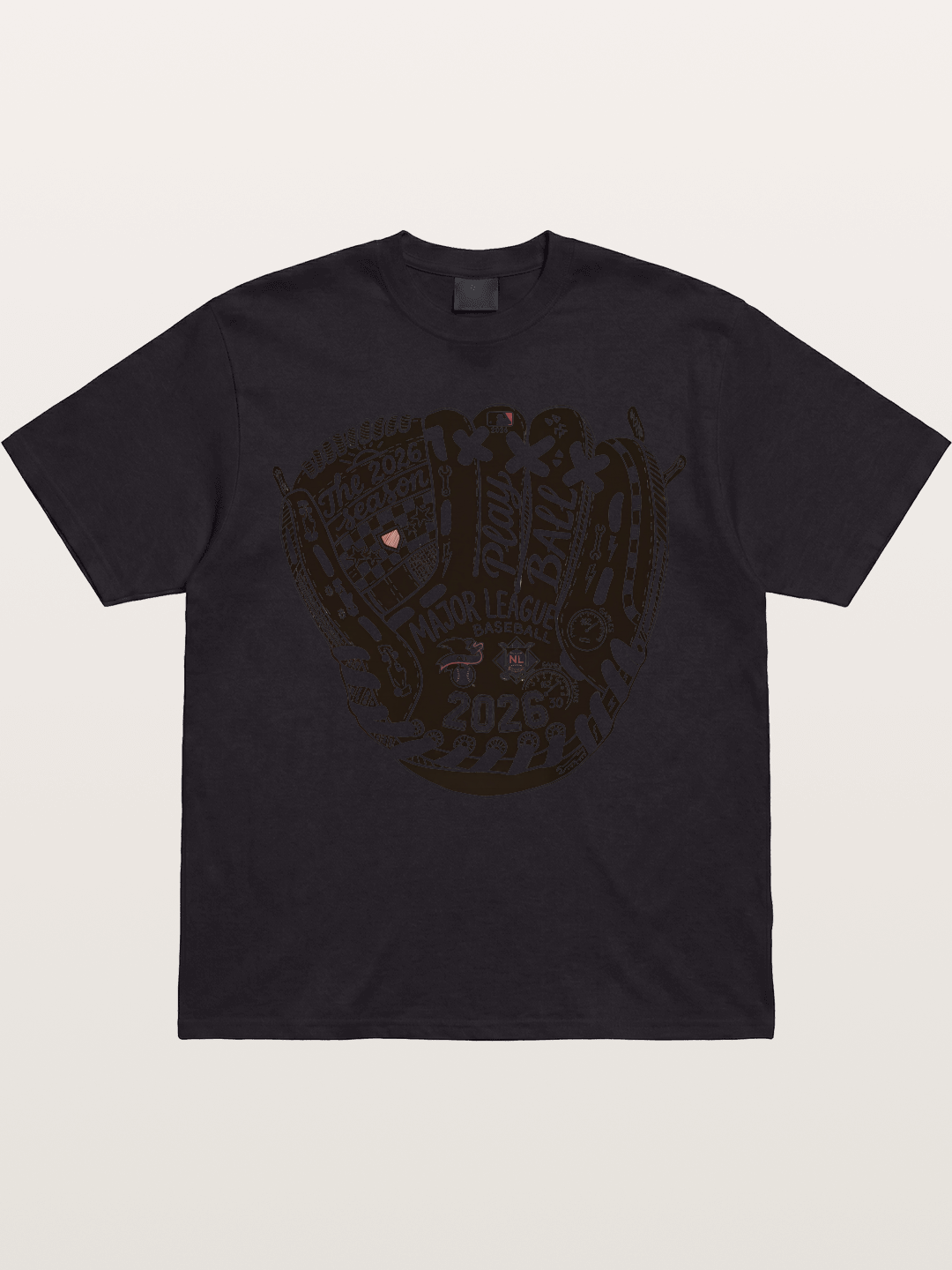 Play Ball Glove Gildan T-shirt