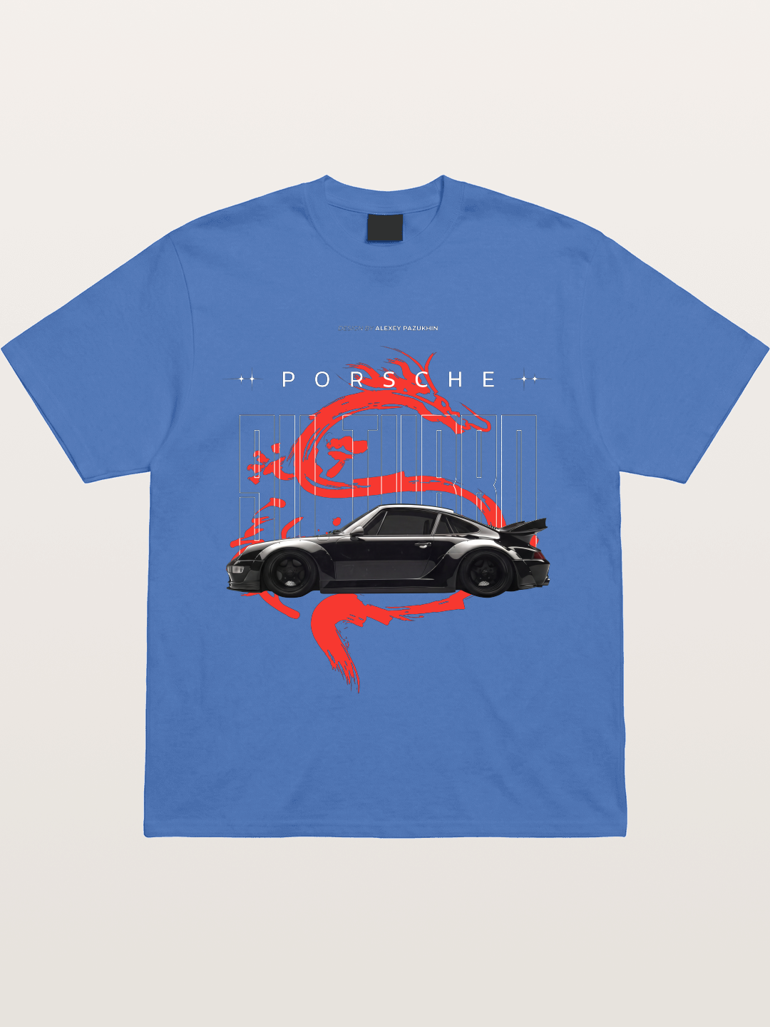Porsche Dragon Gildan T-shirt