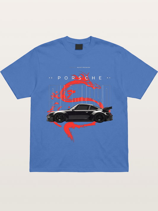 Porsche Dragon Gildan T-shirt