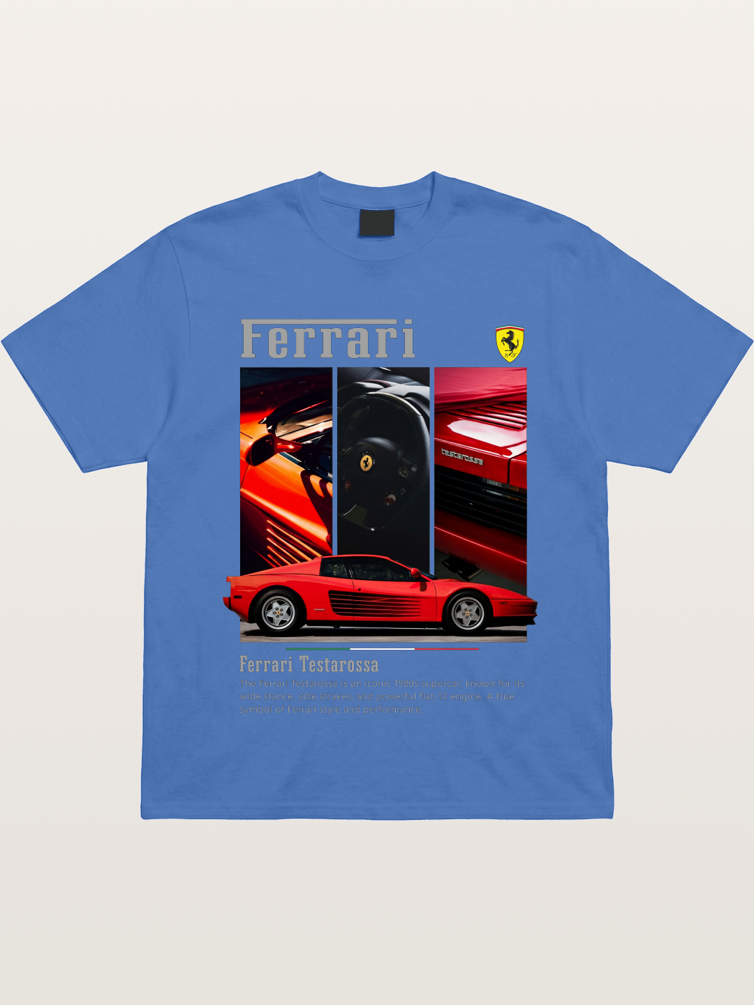 Ferrari Testarossa Classic Gildan T-shirt