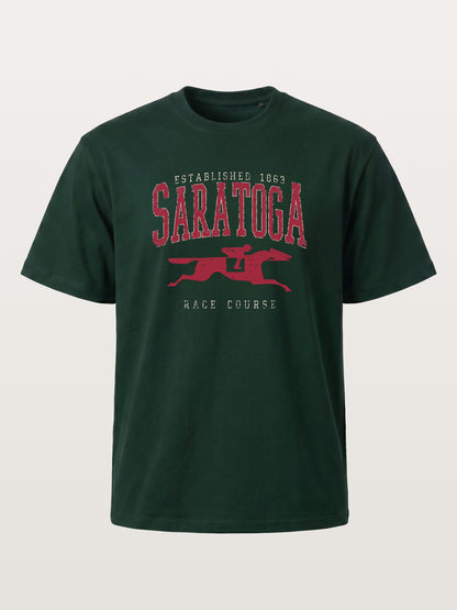 Saratoga Vintage Horse Silhouette Gildan T-shirt