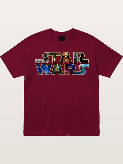 Star Wars Classic Logo Movie Gildan T-shirt