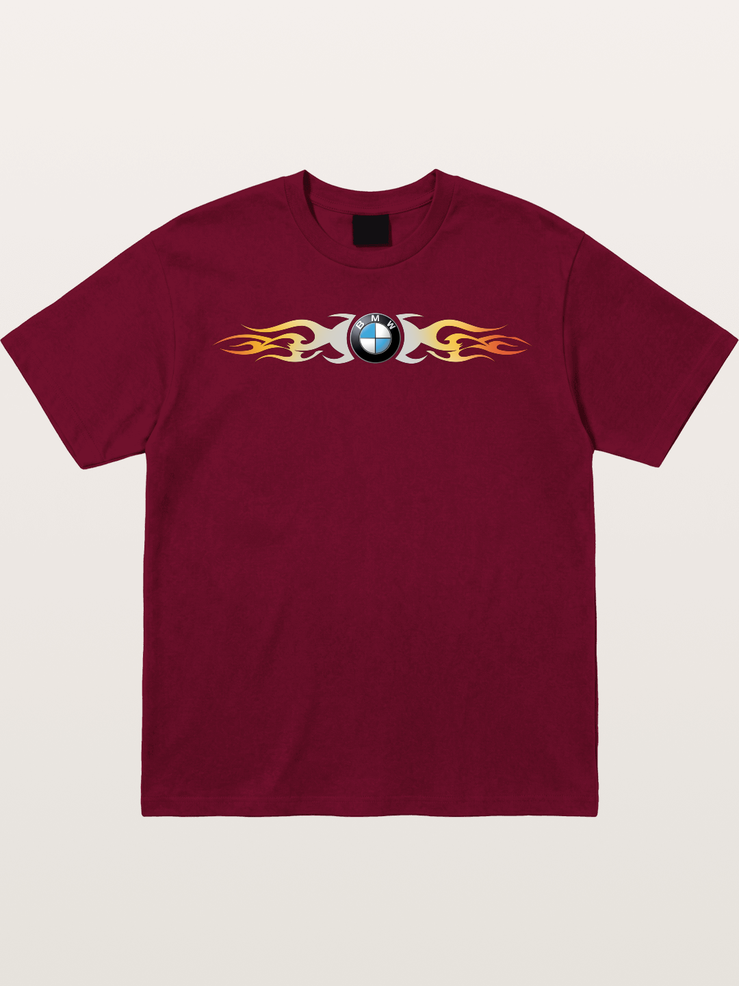 BMW Roundel Flame Stripe Gildan T-shirt
