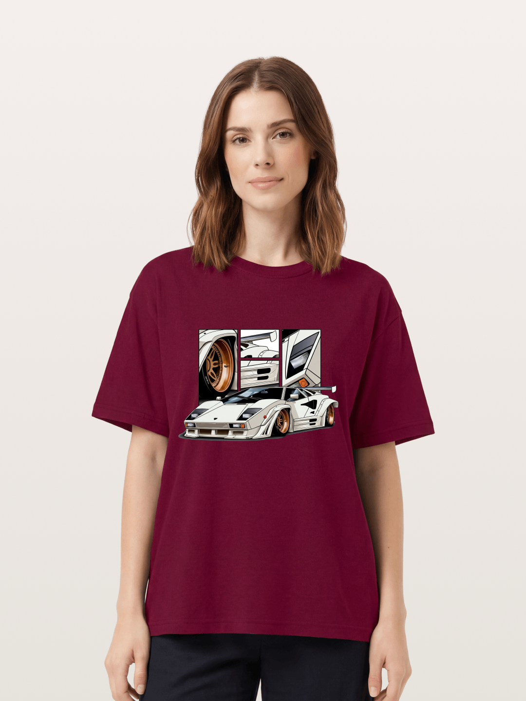 Supercar Collage Gildan T-shirt