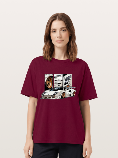 Supercar Collage Gildan T-shirt