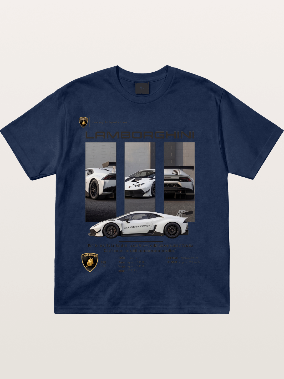 Lamborghini Spec Cotton T-shirt