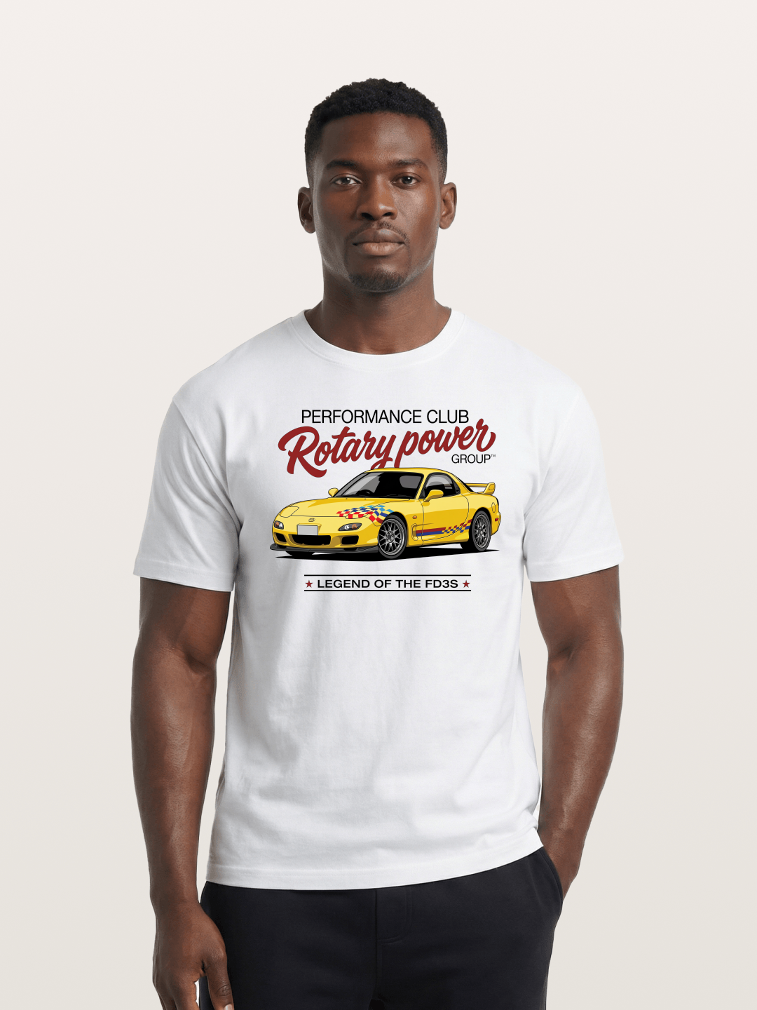 Rotary Power Cotton T-shirt