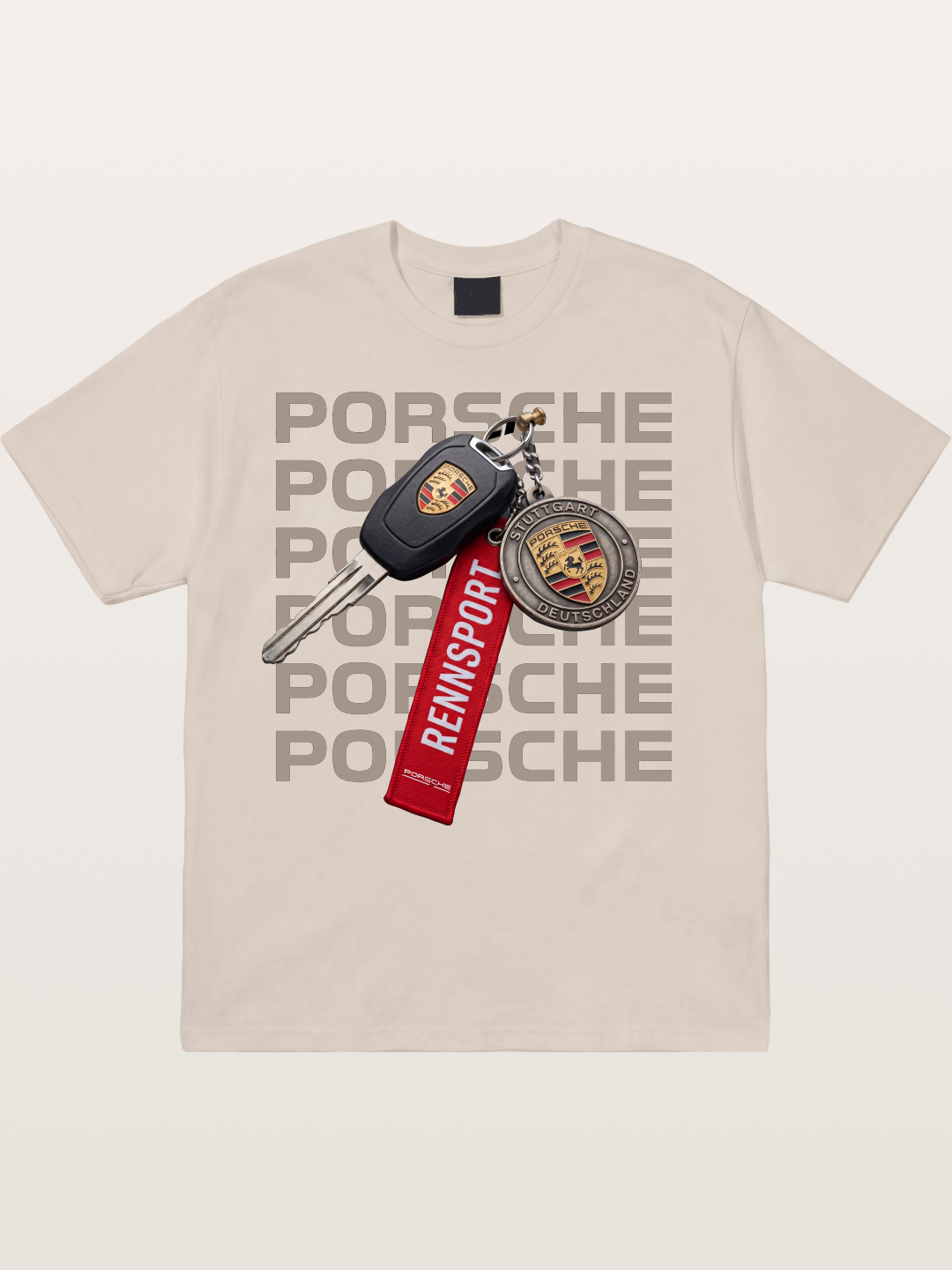 Porsche Key Rennsport Accessory Cotton T-shirt