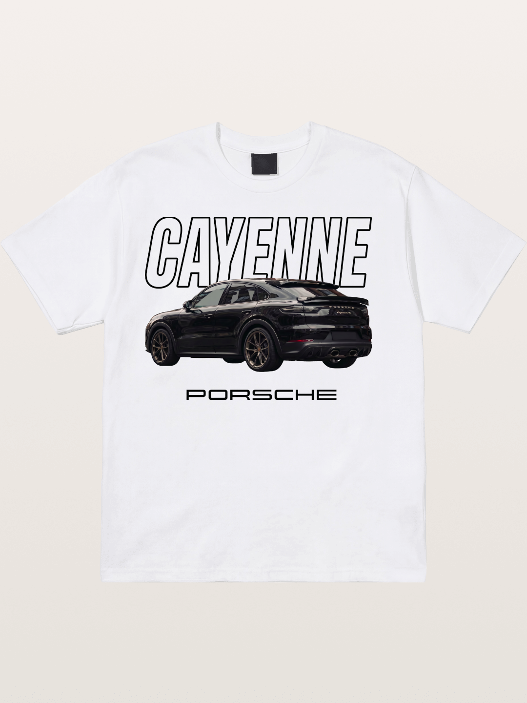 Porsche Cayenne SUV Poster Cotton T-shirt