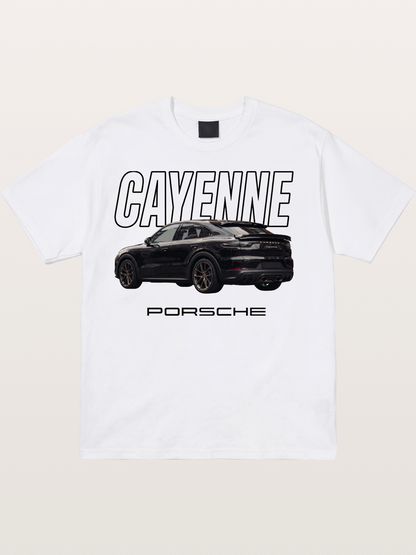 Porsche Cayenne SUV Poster Cotton T-shirt