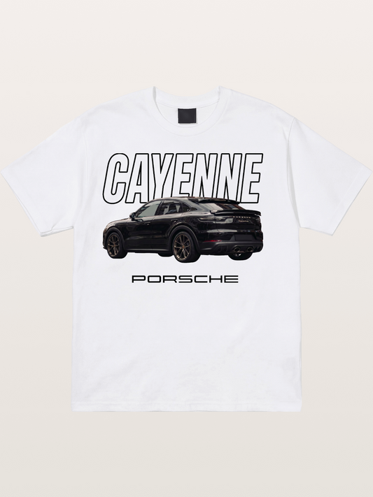 Porsche Cayenne SUV Poster Cotton T-shirt
