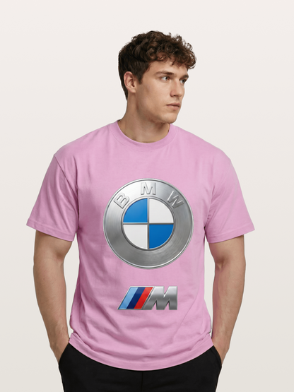 BMW M Series Metal Emblem Gildan T-shirt
