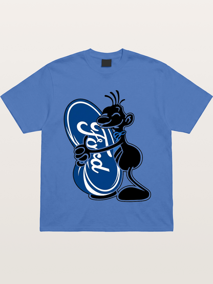 Cartoon Hugging Ford Logo Gildan T-shirt