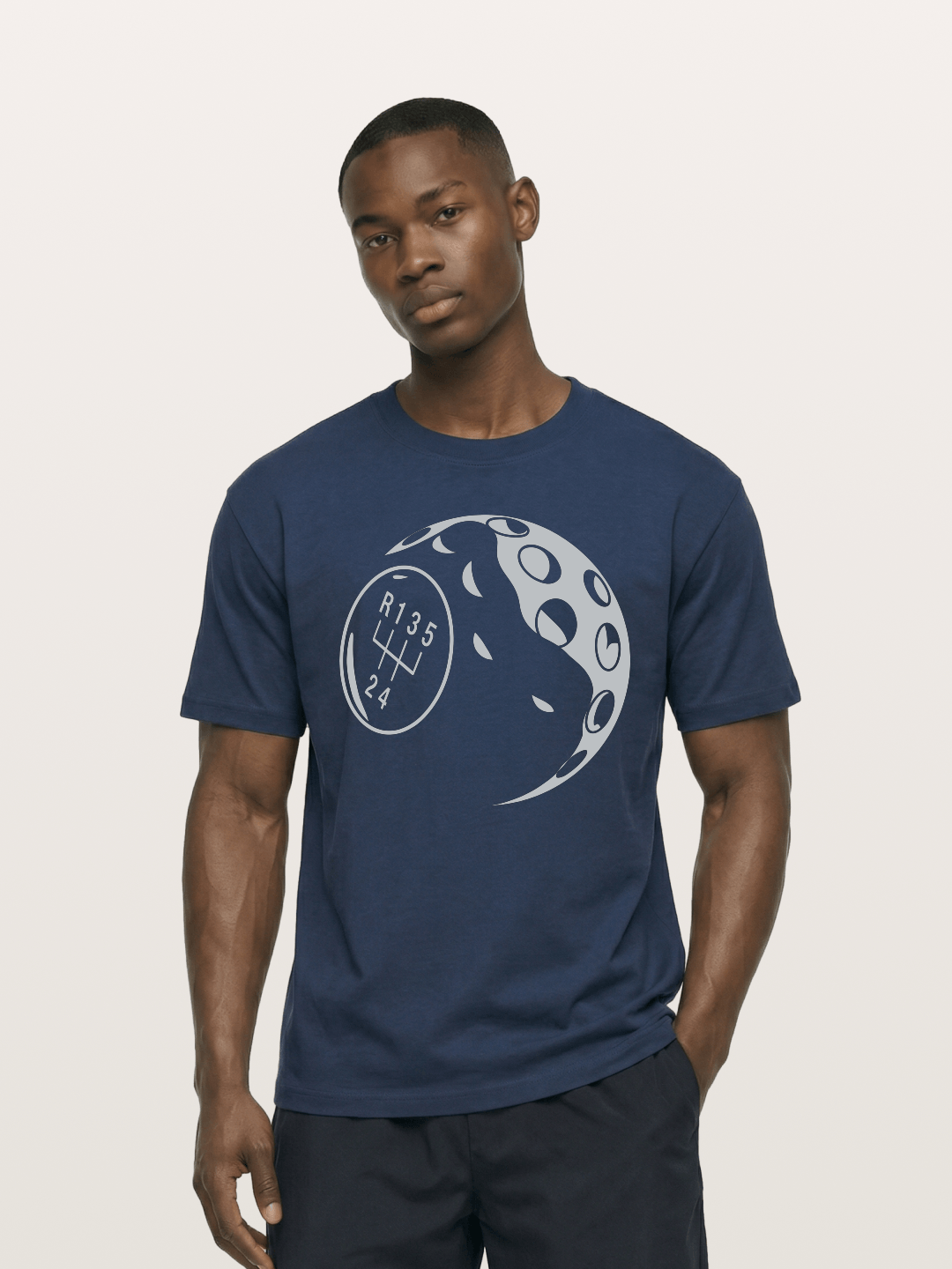 R135 Gear Cotton T-shirt