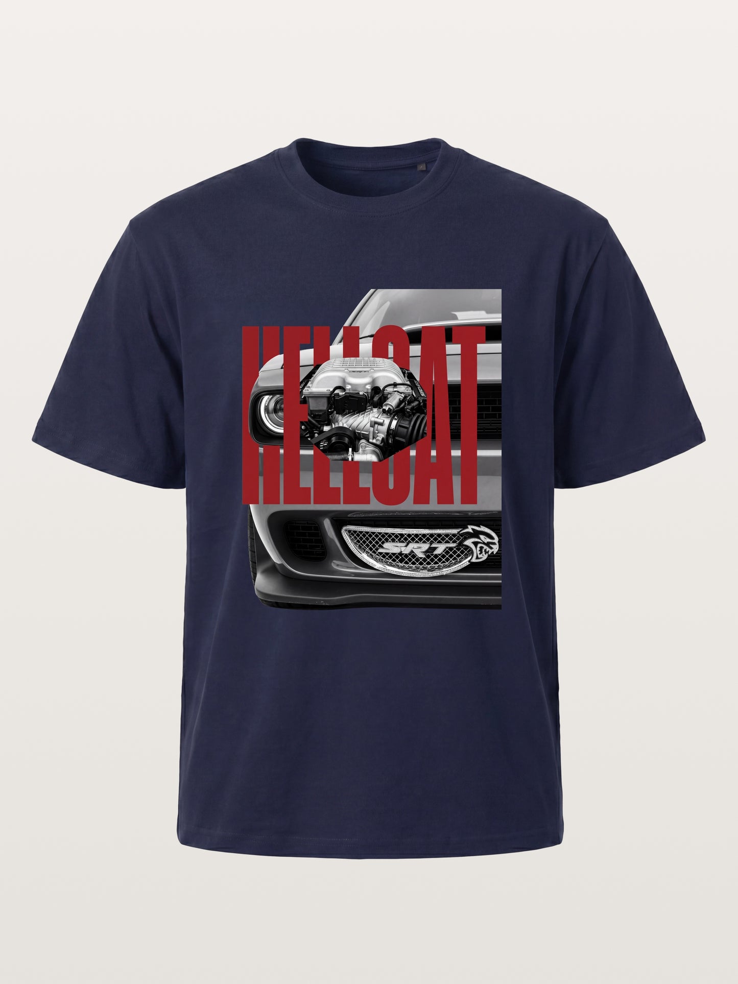 Hellcat Engine Overlay Art Gildan T-shirt