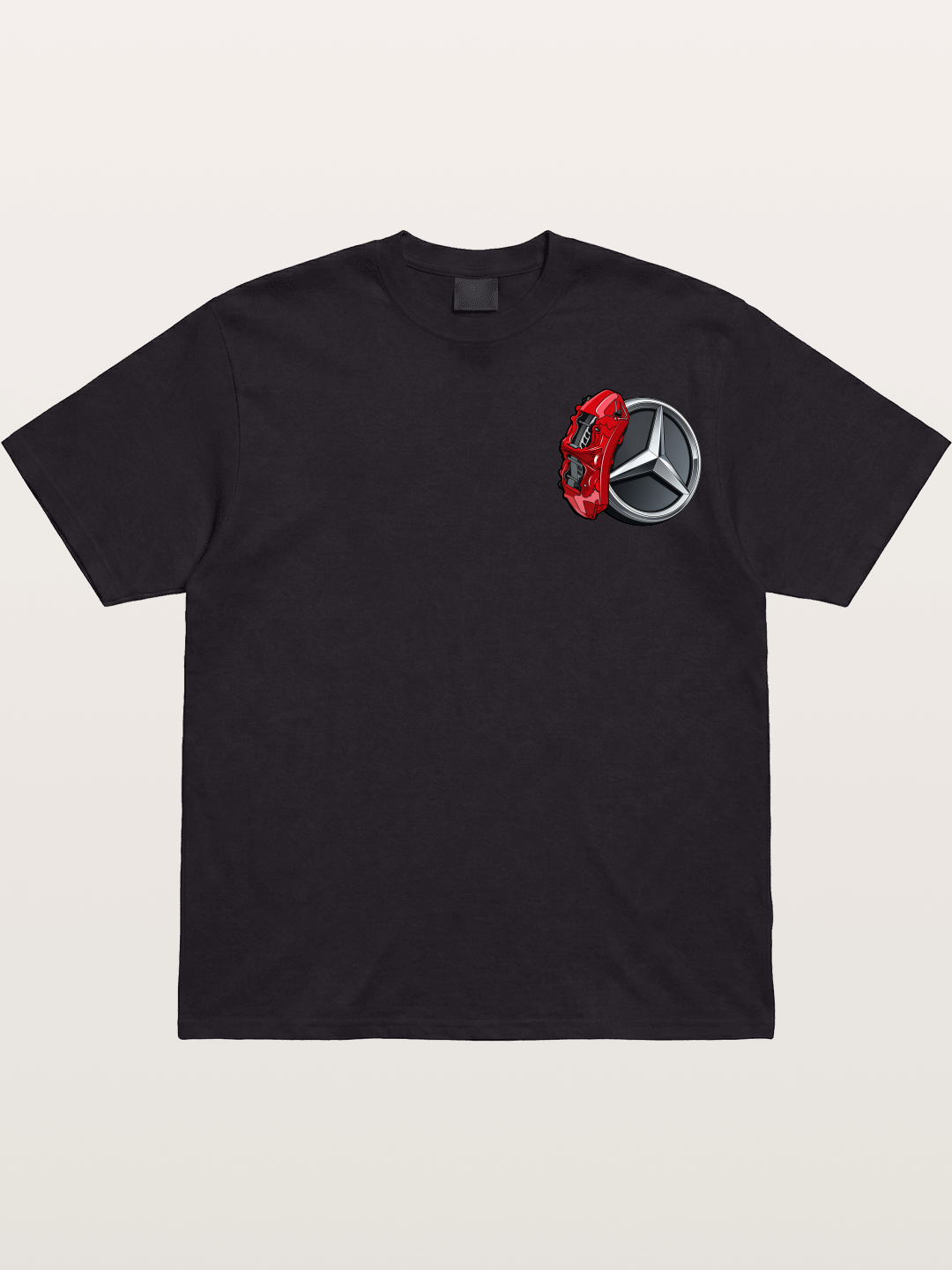 Mercedes Brake Caliper Art Cotton T-shirt