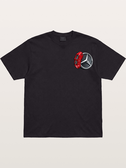 Mercedes Brake Caliper Art Cotton T-shirt