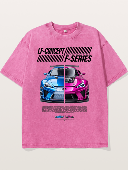 Split Tone LFA F-Series Print Washed T-shirt