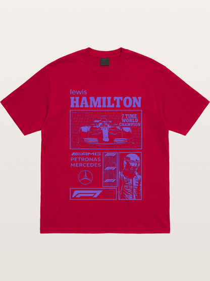 Hamilton 7x World Champion Gildan T-shirt