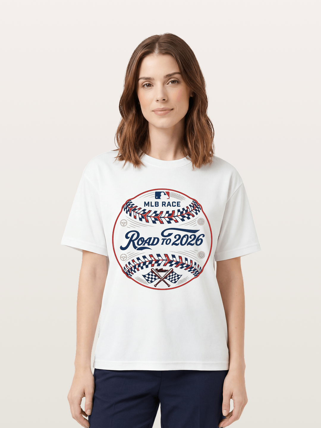 MLB Race 2026 Cotton T-shirt