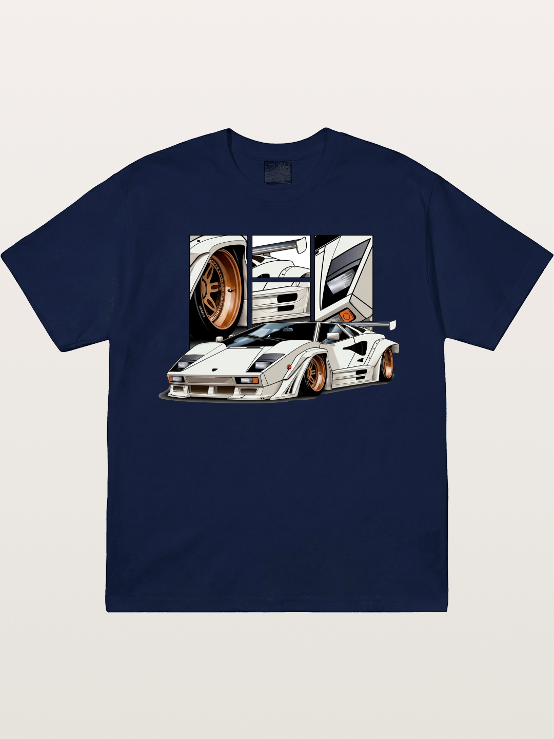 Supercar Collage Gildan T-shirt