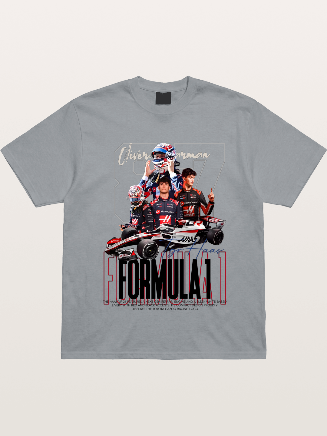 Haas F1 Bearman Gildan T-shirt