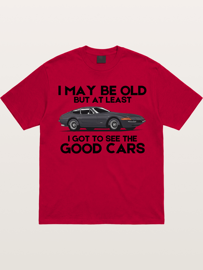 Old Car Enthusiast Good Cars Quote Gildan T-shirt