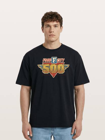 Food City 500 Retro Logo Art Cotton T-shirt
