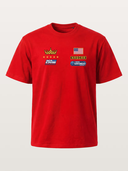 San Diego NASCAR 250th Crown Mark Cotton T-shirt