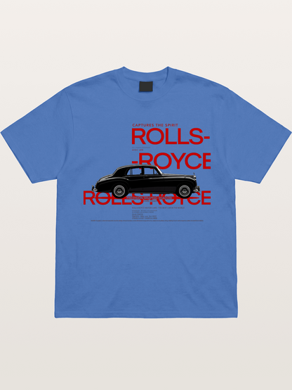 Vintage Rolls Royce Poster Art Gildan T-shirt
