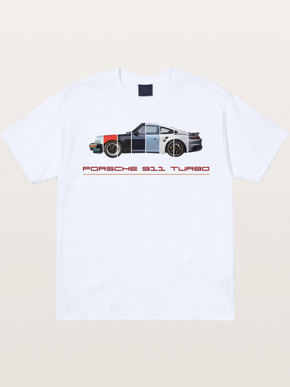 Porsche 911 Turbo Split Sections Gildan T-shirt
