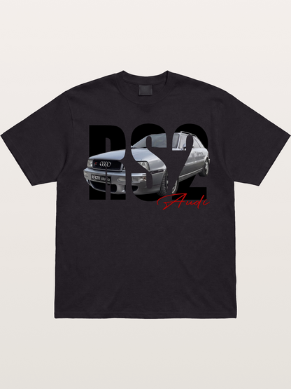 Audi RS2 Car Silhouette Gildan T-shirt