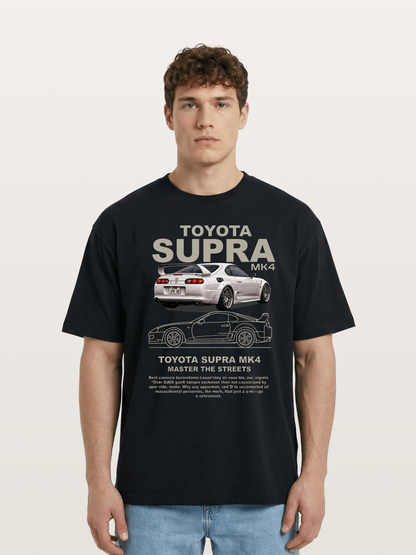 Supra MK4 Line Art & Full View Cotton T-shirt