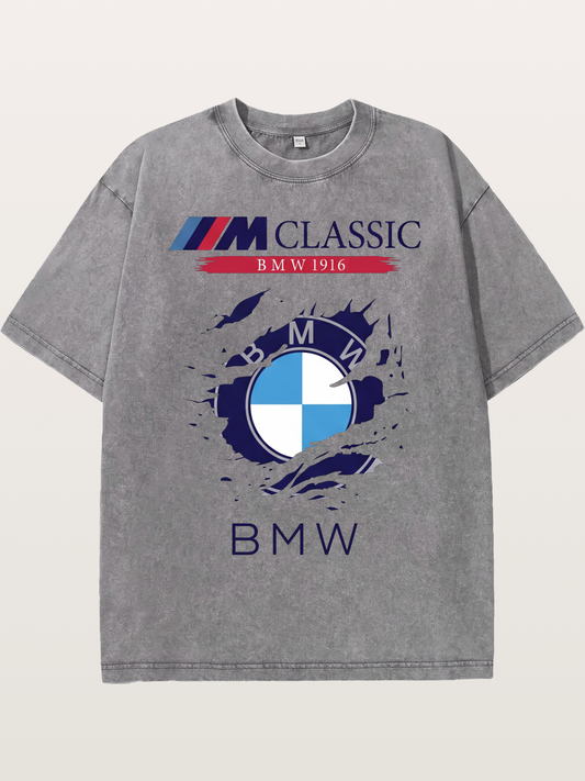 BMW M Colors Tear Effect Washed T-shirt