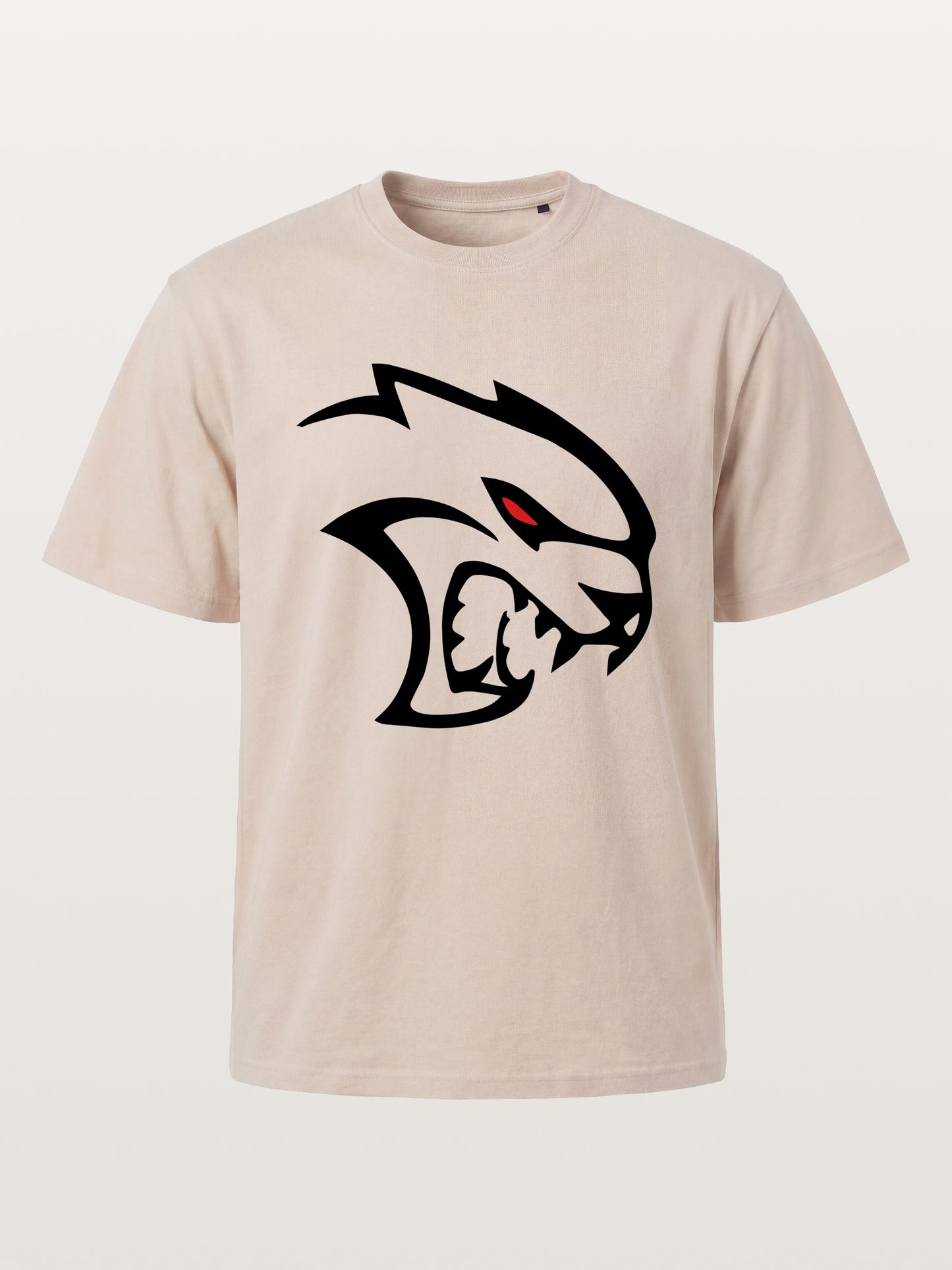 Hellcat Devil Face Silhouette Cotton T-shirt