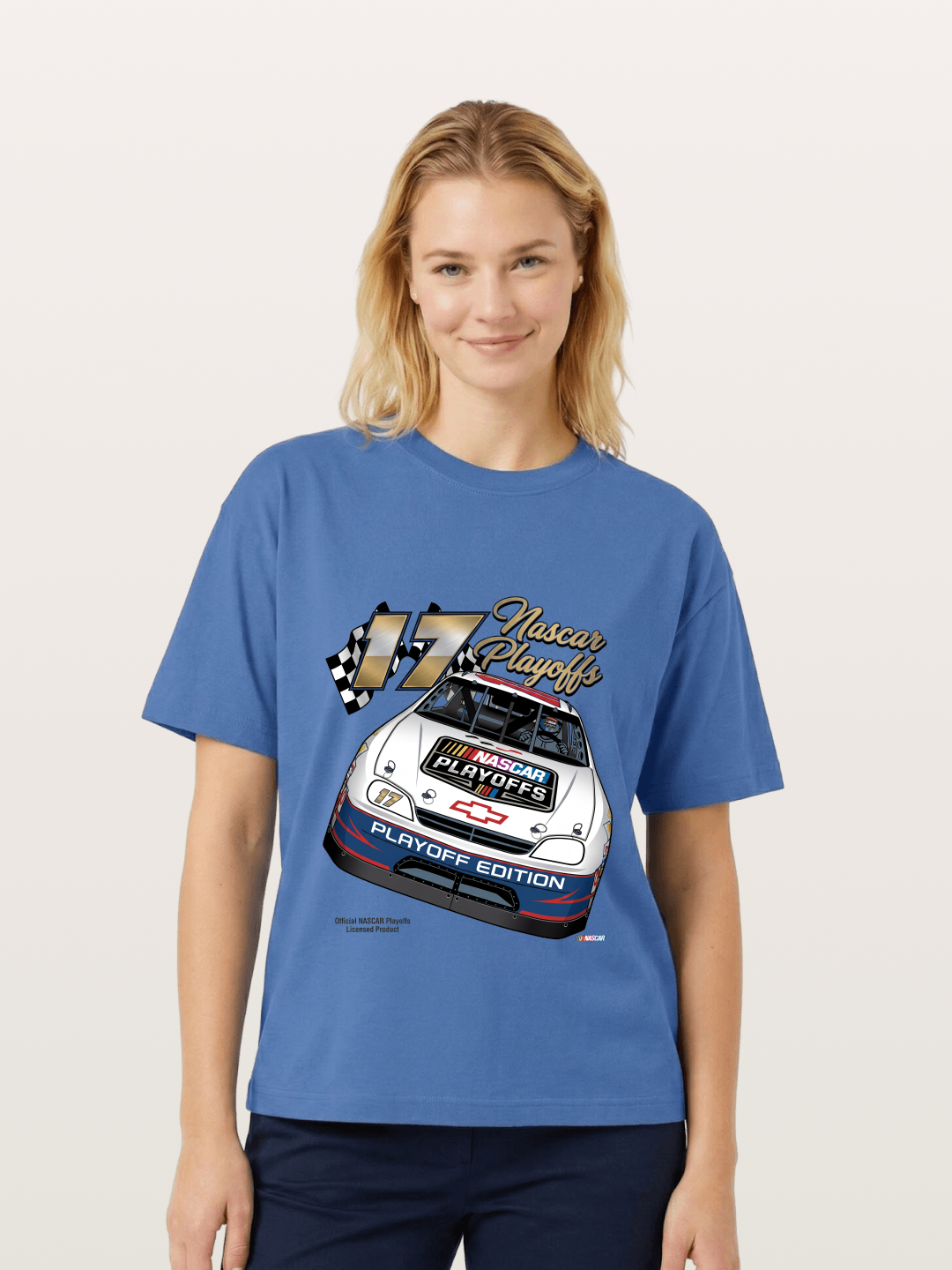 17 Playoff Edition Race Car Gildan T-shirt