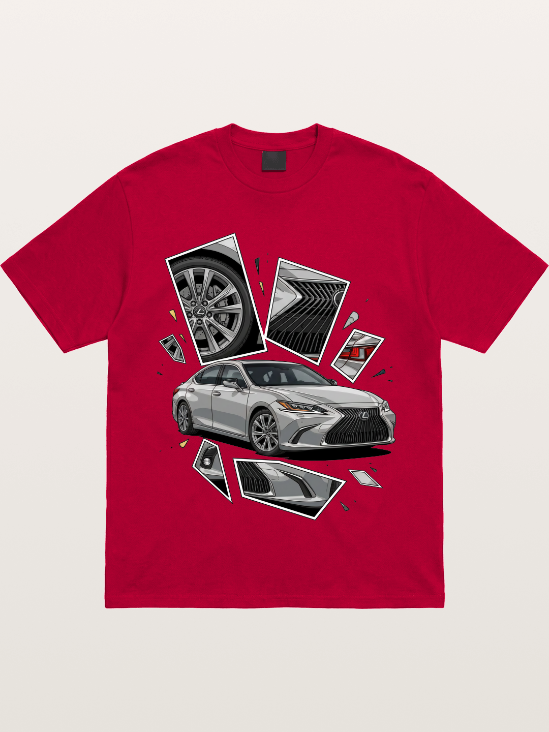 Lexus Sedan Exploded View Gildan T-shirt