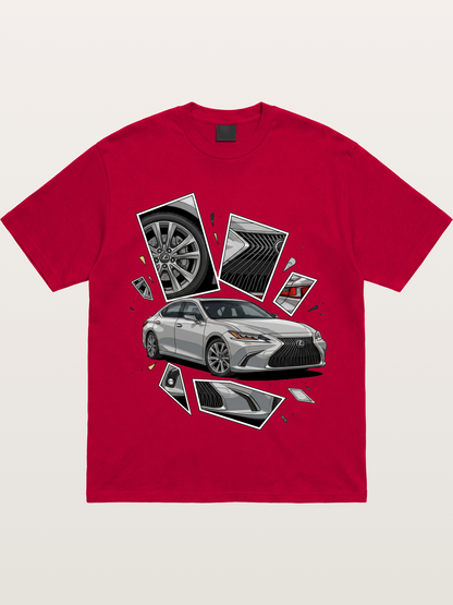 Lexus Sedan Exploded View Gildan T-shirt